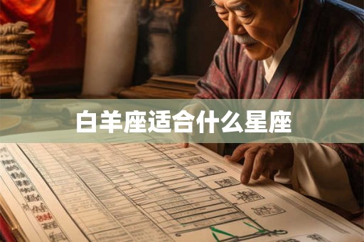 白羊座适合什么星座