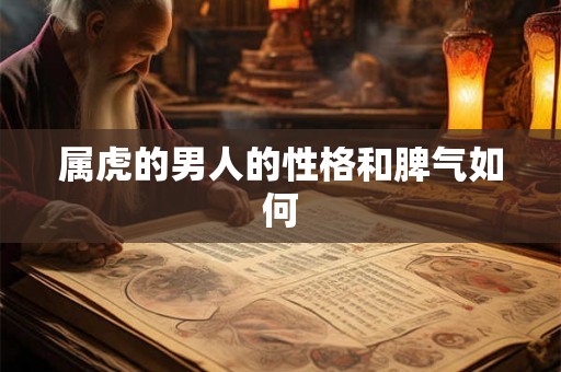 属虎的男人的性格和脾气如何