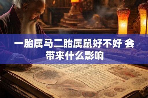 一胎属马二胎属鼠好不好 会带来什么影响