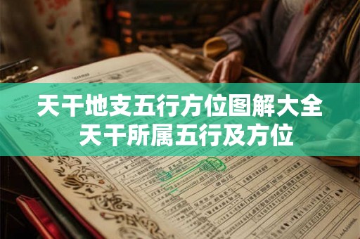 天干地支五行方位图解大全  天干所属五行及方位