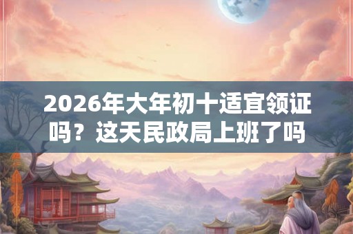 2026年大年初十适宜领证吗？这天民政局上班了吗