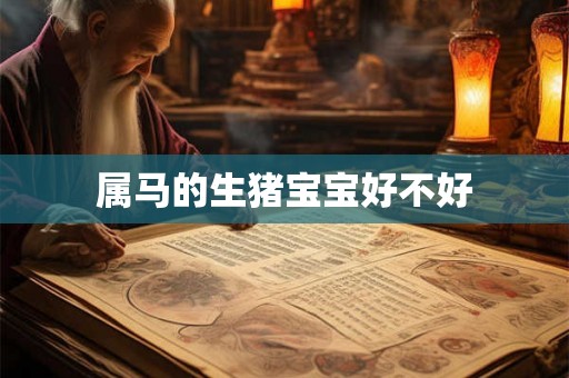 属马的生猪宝宝好不好