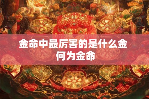 金命中最厉害的是什么金  何为金命