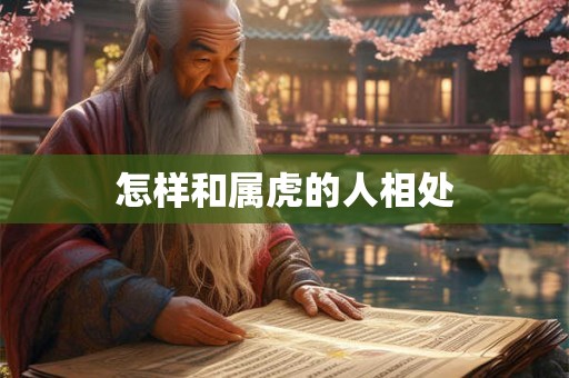 怎样和属虎的人相处 怎样和属虎的人相处