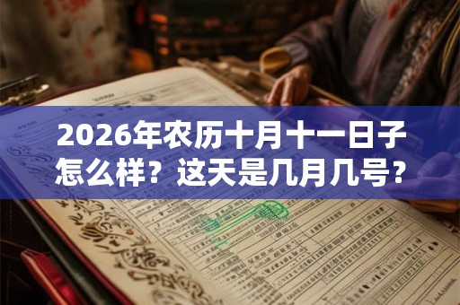 2026年农历十月十一日子怎么样？这天是几月几号？