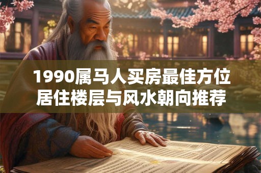 1990属马人买房最佳方位居住楼层与风水朝向推荐