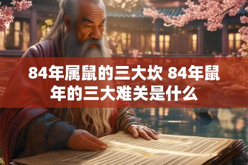 84年属鼠的三大坎 84年鼠年的三大难关是什么 84年属鼠的三大坎 84年鼠年的三大难关是什么