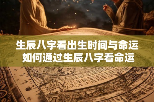 生辰八字看出生时间与命运 如何通过生辰八字看命运与生辰时间