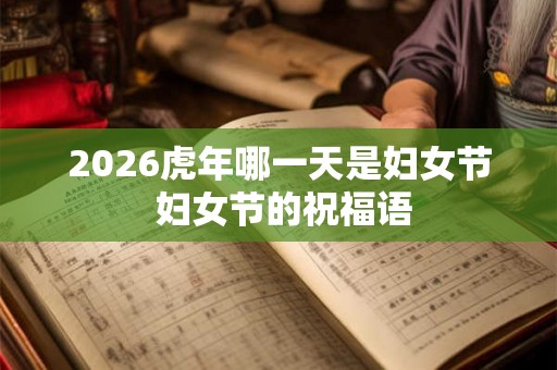2026虎年哪一天是妇女节 妇女节的祝福语