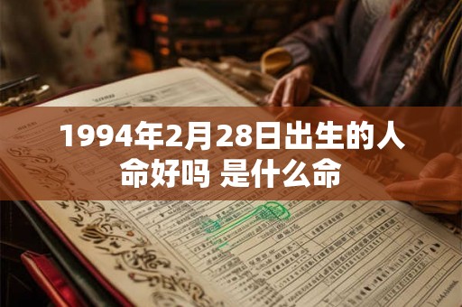 1994年2月28日出生的人命好吗 是什么命 1994年2月28日出生的人命好吗 是什么命