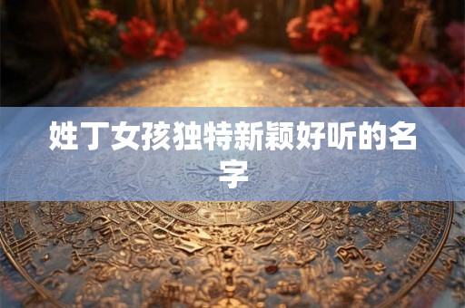 姓丁女孩独特新颖好听的名字