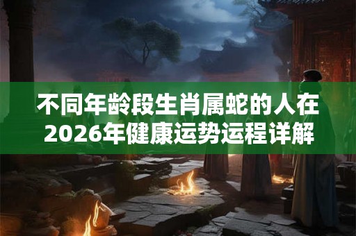 不同年龄段生肖属蛇的人在2026年健康运势运程详解