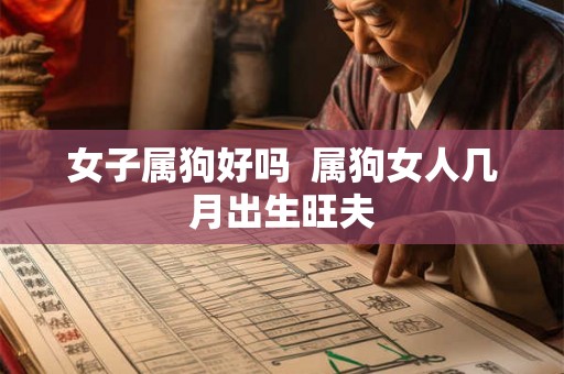 女子属狗好吗 属狗女人几月出生旺夫 女子属狗好吗 属狗女人几月出生旺夫