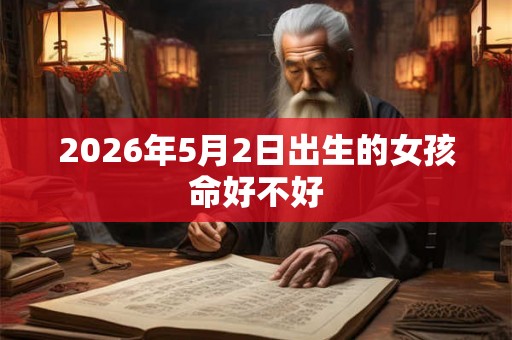 2026年5月2日出生的女孩命好不好