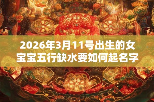 2026年3月11号出生的女宝宝五行缺水要如何起名字