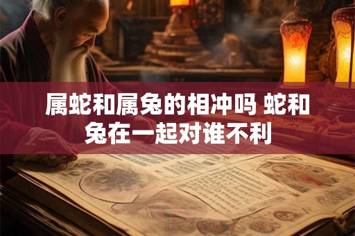 属蛇和属兔的相冲吗 蛇和兔在一起对谁不利