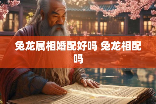 兔龙属相婚配好吗 兔龙相配吗