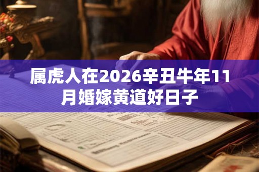 属虎人在2026辛丑牛年11月婚嫁黄道好日子