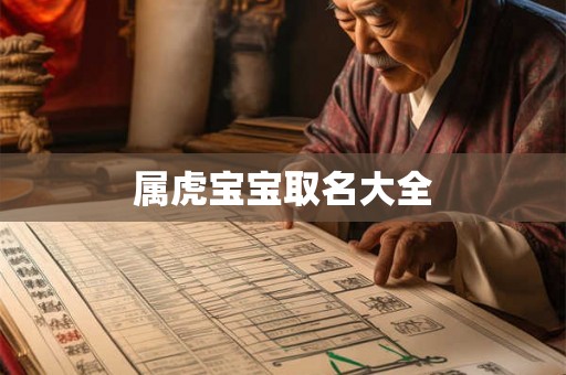 属虎宝宝取名大全