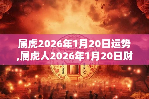 属虎2026年1月20日运势,属虎人2026年1月20日财运,生肖虎2026年1月20日运势 属虎2026年1月20日运势,属虎人2026年1月20日财运,生肖虎2026年1月20日运势