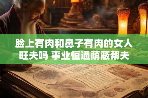 脸上有肉和鼻子有肉的女人旺夫吗 事业恒通荫蔽帮夫
