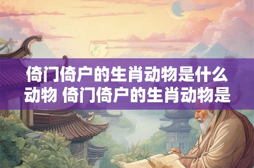 倚门倚户的生肖动物是什么动物 倚门倚户的生肖动物是什么动物呢