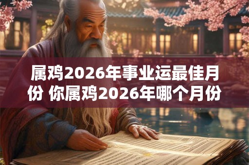 属鸡2026年事业运最佳月份 你属鸡2026年哪个月份事业运最佳