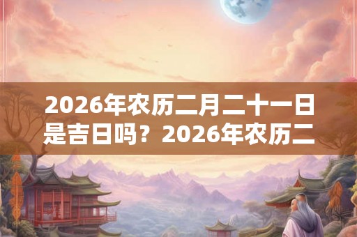 2026年农历二月二十一日是吉日吗？2026年农历二月吉日有几天？