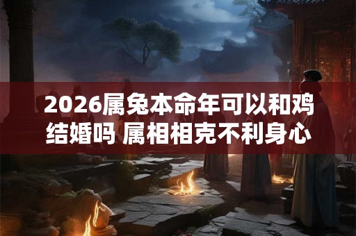2026属兔本命年可以和鸡结婚吗 属相相克不利身心