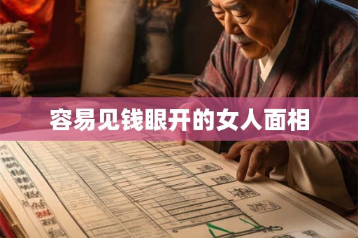 容易见钱眼开的女人面相 容易见钱眼开的女人面相