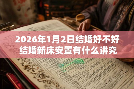 2026年1月2日结婚好不好 结婚新床安置有什么讲究 2026年1月2日结婚好不好 结婚新床安置有什么讲究