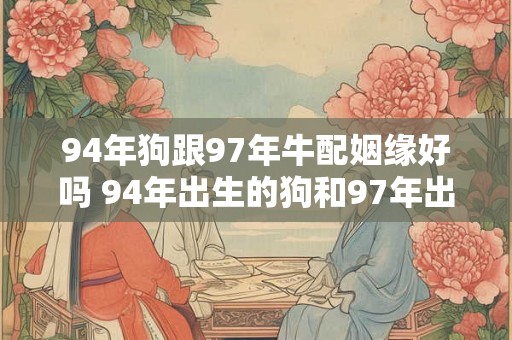 94年狗跟97年牛配姻缘好吗 94年出生的狗和97年出生的牛配对是否合适