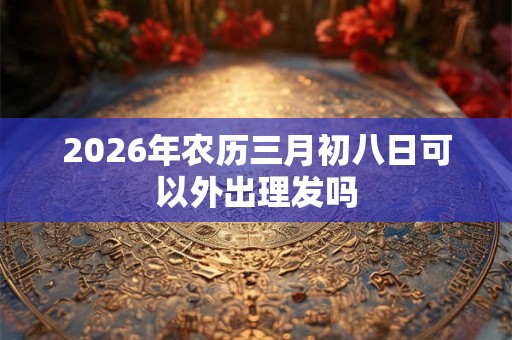 2026年农历三月初八日可以外出理发吗