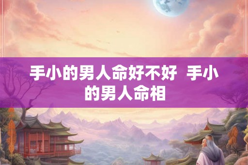手小的男人命好不好 手小的男人命相 手小的男人命好不好 手小的男人命相