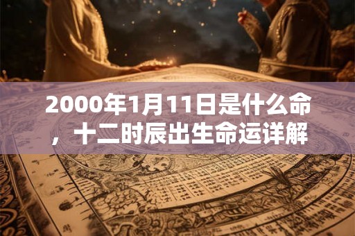 2000年1月11日是什么命,十二时辰出生命运详解 2000年1月11日是什么命,十二时辰出生命运详解