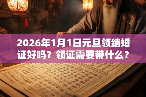 2026年1月1日元旦领结婚证好吗？领证需要带什么？