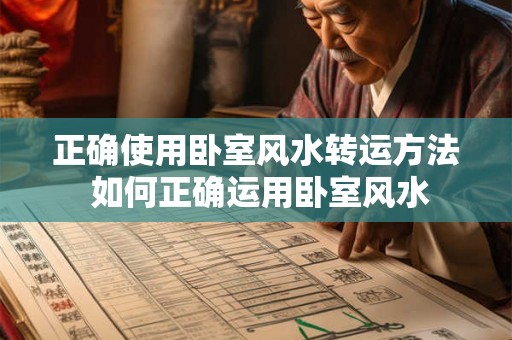 正确使用卧室风水转运方法 如何正确运用卧室风水