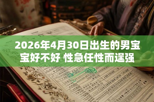 2026年4月30日出生的男宝宝好不好 性急任性而逞强