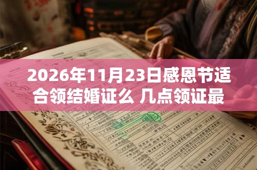 2026年11月23日感恩节适合领结婚证么 几点领证最吉利
