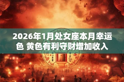 2026年1月处女座本月幸运色 黄色有利守财增加收入 2026年1月处女座本月幸运色 黄色有利守财增加收入