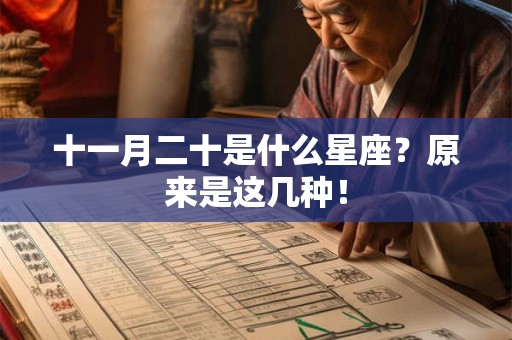 十一月二十是什么星座?原来是这几种! 十一月二十是什么星座?原来是这几种!