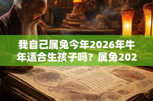 我自己属兔今年2026年牛年适合生孩子吗？属兔2026年财运？