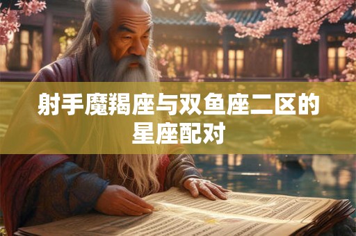 射手魔羯座与双鱼座二区的星座配对