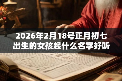 2026年2月18号正月初七出生的女孩起什么名字好听 温柔