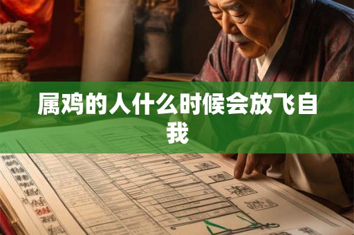 属鸡的人什么时候会放飞自我