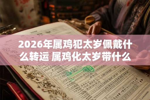 2026年属鸡犯太岁佩戴什么转运 属鸡化太岁带什么东西最好 2026年属鸡犯太岁佩戴什么转运 属鸡化太岁带什么东西最好