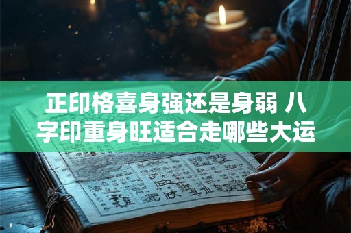 正印格喜身强还是身弱 八字印重身旺适合走哪些大运