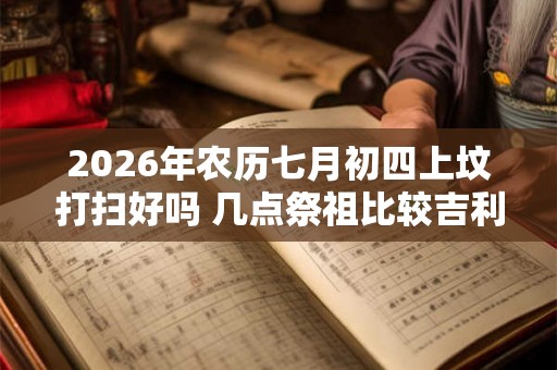 2026年农历七月初四上坟打扫好吗 几点祭祖比较吉利
