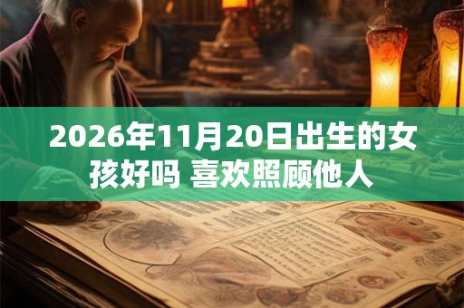 2026年11月20日出生的女孩好吗 喜欢照顾他人