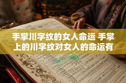 手掌川字纹的女人命运 手掌上的川字纹对女人的命运有何影响